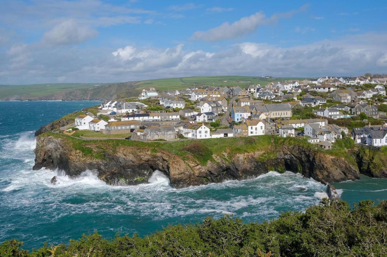 Polrunny Farm Sloe Cottage With A Sea View Boscastle Kültér fotó